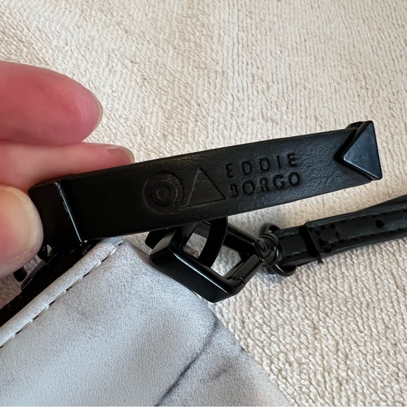 Eddie Borgo x Target white Marble Zip Wristlet Clutch pouch - Picture 4 of 6